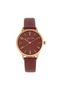 Часы Vancouver с кожаным ремешком Sophie and Freda, коричневый