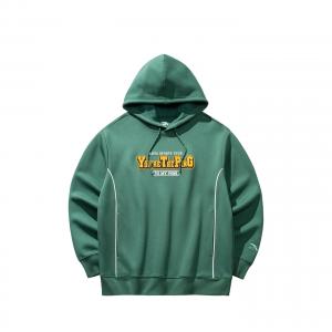 Anta Мужская винтажная толстовка лесного зеленого цвета