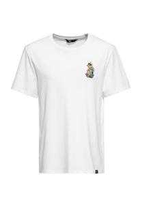 Футболка с большим принтом на спине Я воплощаю свои мечты King Kerosin, белый