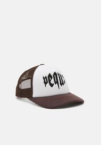 Бейсболка MYTHIC LOGO TRUCKER UNISEX PEQUS, цвет brown