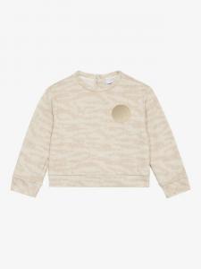 Толстовка с логотипом Roberto Cavalli Junior, нейтральный