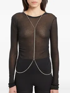 Цепочка Hilu Ann Demeulemeester, серебряный