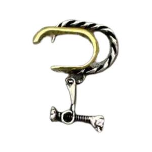 Alexander McQueen Серьги Men's Gold/Silver