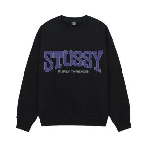 Свитер Stussy Burly Threads Crew, Black