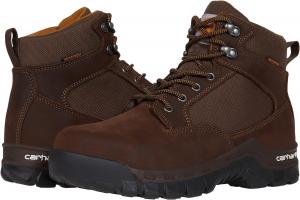 Рабочая обувь водонепроницаемая со стальным носком Rugged Flex 6" Waterproof Steel Toe Carhartt, цвет Chocolate Brown Oil Tanned