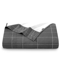 Ультра-мягкая простыня королевы с плоским верхом и двойной щеткой Bare Home, серый