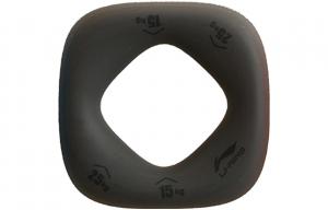 Silhouette Grip силиконовый материал унисекс тренировка мышц рук LINING, серый