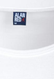 Базовая футболка DERBY ROUND NECK 2-PACK ALAN RED, белый