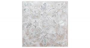 Акриловая картина ручной работы KUNSTLOFT Prunkvoll, серый