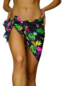 Шарф King Kameha Flamingo Melon, черный