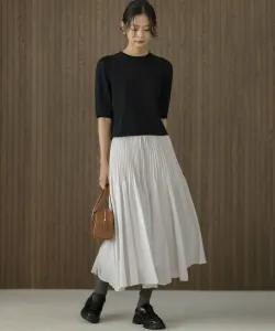 Трикотажная футболка с рукавом 5/4 и пуговицами цвета ореха Suite, цвет Black [005]