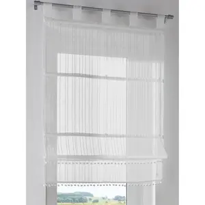Heine Home Римская штора с петлями, цвет offwhite