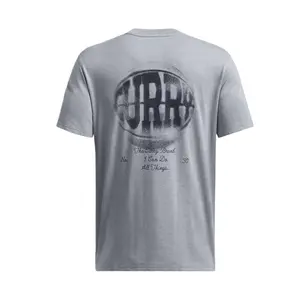 Футболка Curry CURRY VERBIAGE мужская Steel Under Armour, Steel