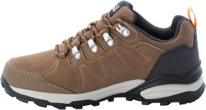 Кроссовки для походов Jack Wolfskin Unisex Refugio Texapore Low W, коричневый