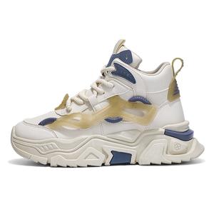 Dao Tu Sen Высокие массивные кроссовки мужские - бежевый хаки (C70) Hengyu, цвет Beige Khaki-(C70) Hengyu