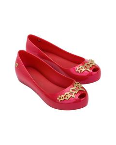Мини-балетки Мелисса Ультрагерл Старс для детей Mini Melissa, красный