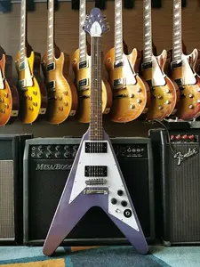 Epiphone Kirk Hammett 1979 Flying V 2024 - Фиолетовый Металлик