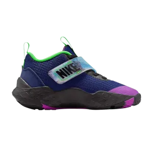 Кроссовки Nike Team Hustle D 12 PS 'Blue Void Green Streak Vivid Purple'