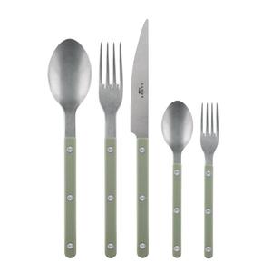 Набор столовых приборов Sabre Paris - 5-teilig, Bistrot, зеленый мох