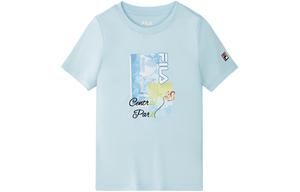 Футболка светло-голубая детская FILA KIDS