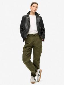 Брюки-карго с парашютом с низкой посадкой Superdry, цвет Olive Night Green