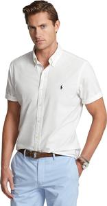 POLO RALPH LAUREN мужская рубашка Oxford с окраской в готовом виде, White