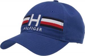 Мужская бейсболка Tommy Hilfiger из хлопка Ira с регулируемой шириной, Waterloo Blue