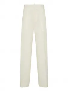 Плиссированные брюки Dsquared2, нейтральный