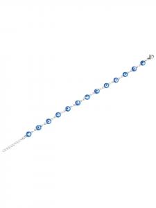 Adeliás Женский браслет - браслет из нержавеющей стали, 17 см, серебристый