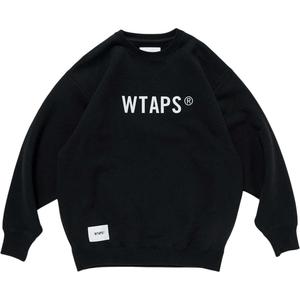 WTAPS Рубашка Logo-embroidered Cotton Sweatshirt
