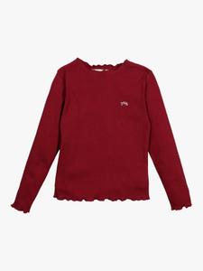 Детская хлопковая футболка с длинными рукавами The New Society, Plum Fantasy