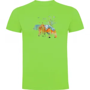 Футболка с коротким рукавом Kruskis Compass Bear, зеленый