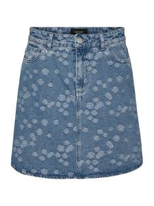 Vero Moda Petite Юбка 'VMNELLE' в синем цвете, синий деним