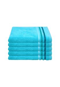 Полотенца гостевые Schiesser Skyline Color, 30x50 см, 5 штук