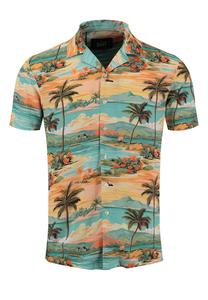 Key Largo Рубашка на пуговицах 'Cabana' смешанных цветов Regular fit