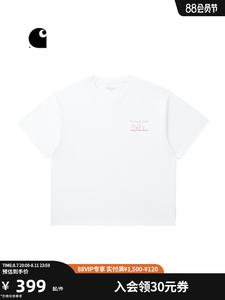 Футболка женская Carhartt WIP с принтом утки, черный