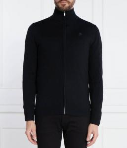 Кардиган мужской Karl Lagerfeld на молнии шерстяной, черный