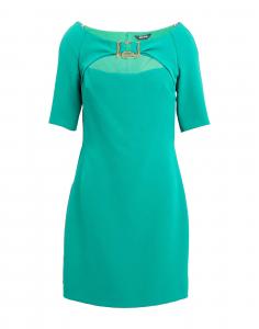 Мини-платье Just Cavalli, зеленый