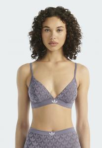 Бюстгальтер Adidas Originals Triangle bra, Violet/Dark Purple
