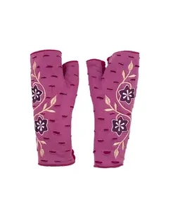 Женские вязаные перчатки без пальцев Primrose с флисовой подкладкой Feelgoodz, розовый