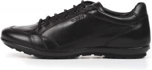 Кроссовки Geox U Symbol D - Smooth Leather Men's Derby, черный