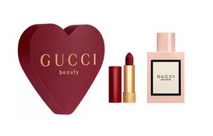 GUCCI Flower Joy Velvet Matte Lipstick Perfume Gift Box Set Eau De Parfum EDP Tuberose Jasmine 50ml+3.5g/30ml+3.5g