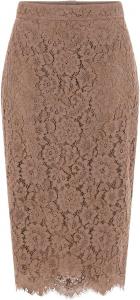 GUESS Женская юбка-карандаш Josiane с кружевом, Washed Taupe