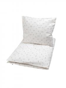 Детское постельное белье цвета бальзам-крем/орех müsli