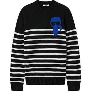Karl Lagerfeld Striped Sweater KARL LAGERFELD / Karl Lagerfeld Jeans, черный