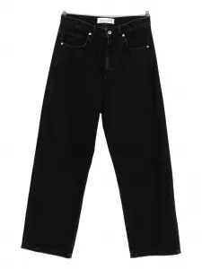 Джинсы с нашивкой-логотипом Amaranto, черный