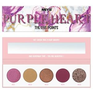 The Five Points Palette Палитра теней для век Purple Heart 6,5 г Assorted