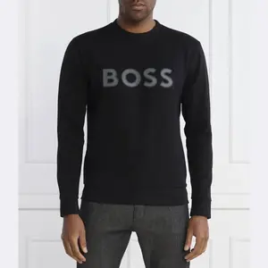 Толстовка Salbo 1 стандартного кроя Boss, черный