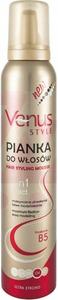 Venus, Мусс для волос с провитамином В5, 225мл