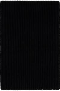 Длинный шарф конкордианцев Rick Owens, черный